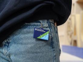 Rectangular keychain