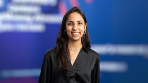 A picture of Husn Turki smiling